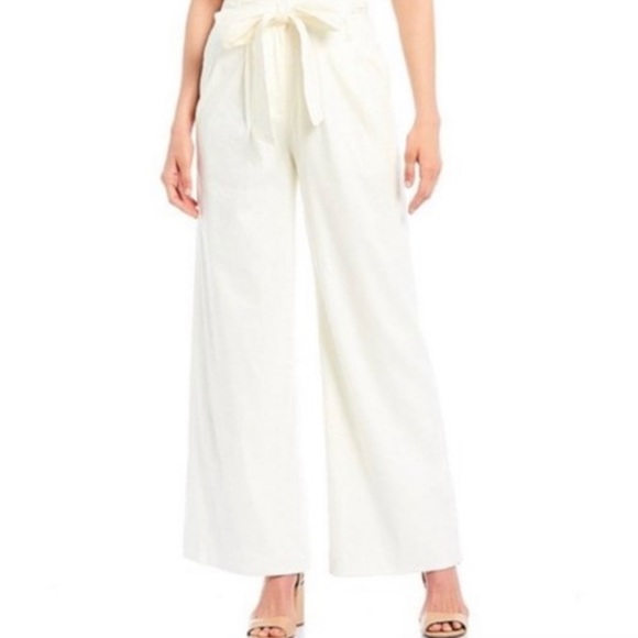 ANTONIO MELANI Molly Wide-Leg Tie-Waist Pants - Picture 2 of 7